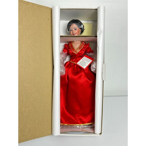 Vintage 1993 Miss America Leanza Cornett 18" Porcelain Doll #393 - New - Picture 1 of 8